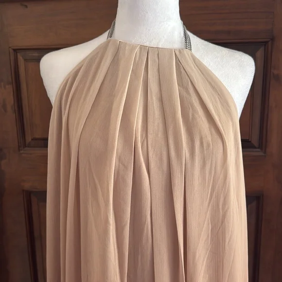 STAUD Positano Maxi Dress Caribbean Ombre Chain Strap NWT $595 XL - Picture 14 of 16